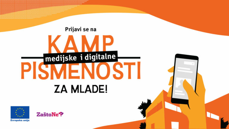 POZV ZA MLADE: Prijavi se na drugi Kamp medijske i digitalne pismenosti